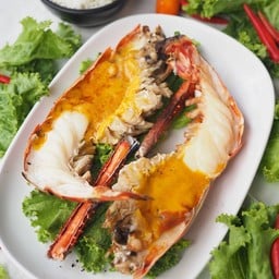 กุ้งแม่น้ำเผา
