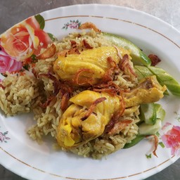 ข้าวหมกไก่เนื้อน่อง