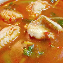 แกงป่าปลาเห็ดโคน