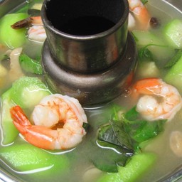 แกงเลียงกุ้ง (ที่ใหญ่)