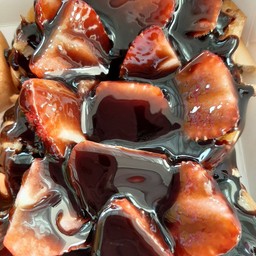 ปังปิ้งช้อค+สตอเบอร์รี่แช่แข็ง