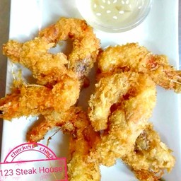 กุ้งชุปแป้งทอด