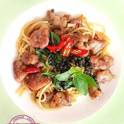 สปาเก็ตตี้ขี้เมาหมู