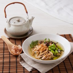 Chicken, Mushroom, Peas (212.2 Kcal)