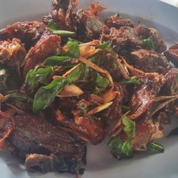 เป็ดคั่วสมุนไพร