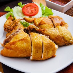 ไก่อบและทอดสูตรแม่ศรีเรือน