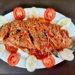 เป็ดย่างเกลือข้าวปุ้น สามแยกวัดปราณบุรี