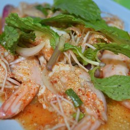 น้ำตกกุ้งสด