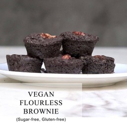 Flourless Dark Chocolate Brownie