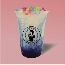 นมสดอัญชัน ไข่มุกออร์แกนิค