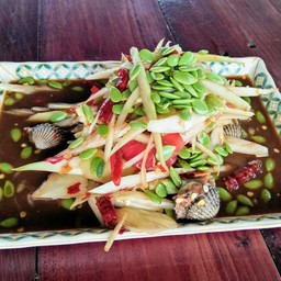 ตำหอยแครง