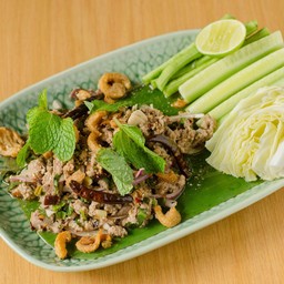 ลาบเป็ดอบ