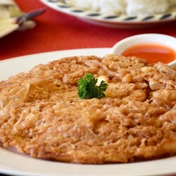 ไข่เจียวกุ้งสับ