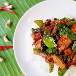 ข้าวกะเพราเป็ด สูตรโบราณ