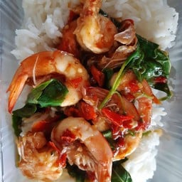 กะเพรากุ้ง