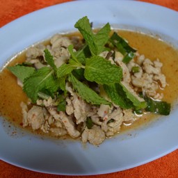 ลาบหมู.