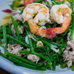 ยำผักกูด