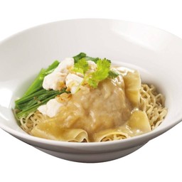 บะหมี่เกี๊ยวจัมโบ้หน้าปูทะเล