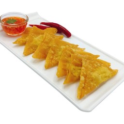 เกี๊ยวหมูเด้งทอดกรอบ