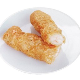 ฟองเต้าหู้ไส้กุ้งทอด