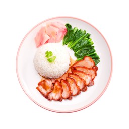 ข้าวหน้าหมูแดงย่าง