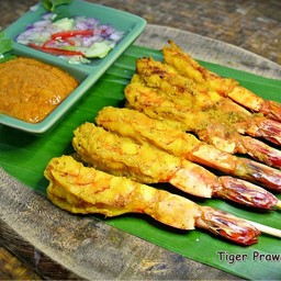 กุ้งสะเต๊ะ