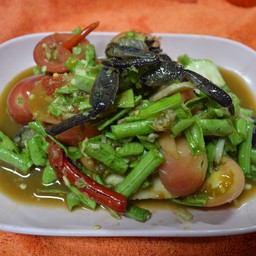 ส้มตำถั่ว