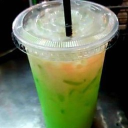 นมน้ำเขียวเย็น