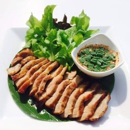สันคอหมูคุโรบุตะย่าง