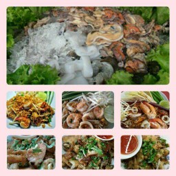 ผัดไทยหอยทอด ตลาดบางบัวทอง