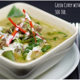 แกงเขียวหวานเนื้อ