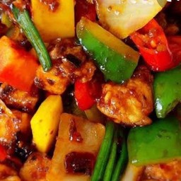 พริกเผา (ราดข้าว)