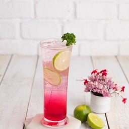 Red Lemon Soda Iced