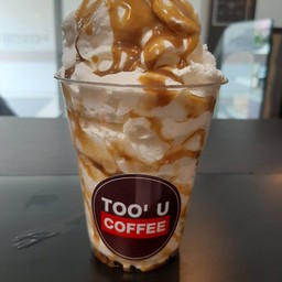 วิปปิ้งครีม+ซอสคาราเมล (size 7 ozs.)