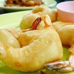 กุ้งชุบแป้งทอด
