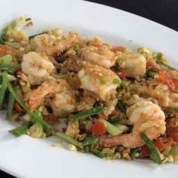 กุ้งคั่วพริกเกลือ