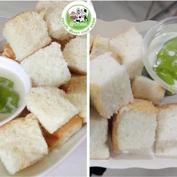 ขนมปังสังขยา (ใบเตย) อบไอน้ำ