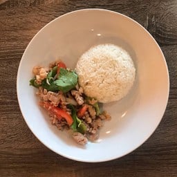 Yum Minced Pork With Rice