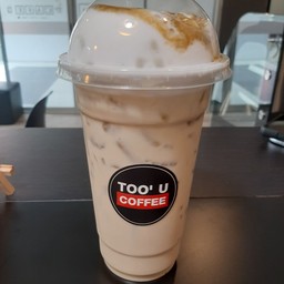 นมสดคาราเมล(แก้วใหญ่22ออนซ์)