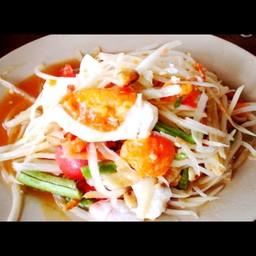 ตำไทยไข่เค็ม