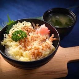 ข้าวหน้ากุ้งเทมปุระ