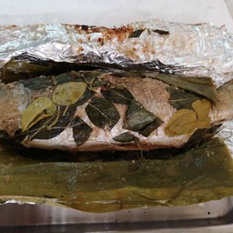 ปลากระพงสมุนไพร