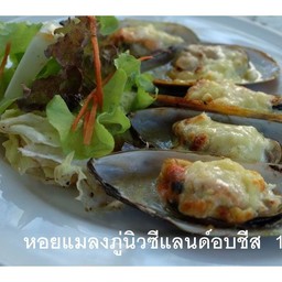 หอยแมลงภู่อบชีส