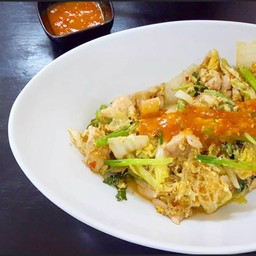 สุกี้แห้ง ไก่