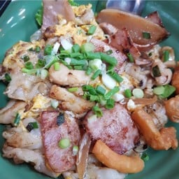คั่วไก่แฮม ธรรมดา
