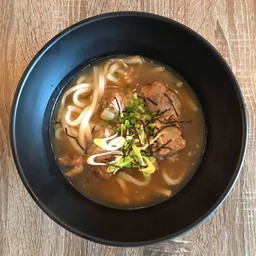 Pork Ribs Stew Udon