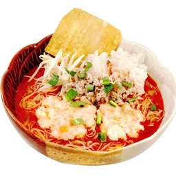 บะหมี่ต้มยำกุ้งเด้งหลังวัง