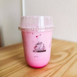 นมชมพู เลือก เย็น หรือ ปั่น