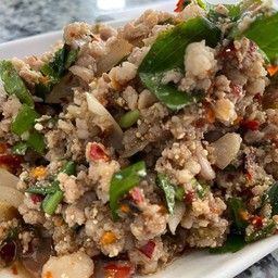 ลาบหมู+ตับ