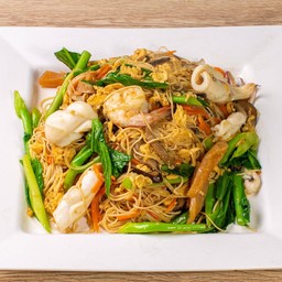 หมี่ผัดฮ่องกง (ใหญ่)